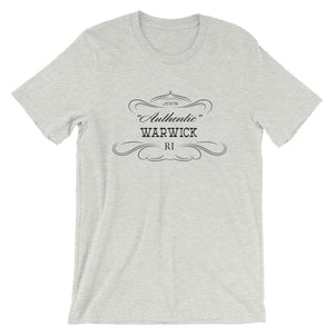 Rhode Island - Warwick RI - Short-Sleeve Unisex T-Shirt - "Authentic"