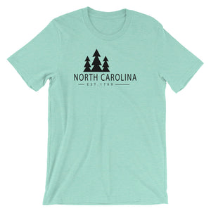North Carolina - Short-Sleeve Unisex T-Shirt - Established