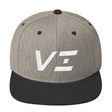 Virgin Islands - Flat Brim Hat - White Embroidery - VI - Many Hat Color Options Available
