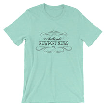 Virginia - Newport News VA - Short-Sleeve Unisex T-Shirt - "Authentic"