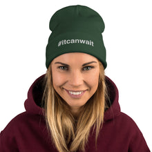 Margo's Collection - #itcanwait - White Embroidery - Beanie - Different hat colors available