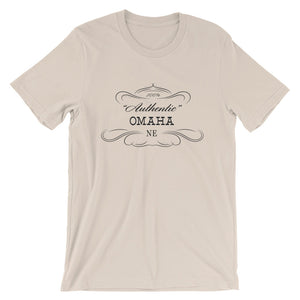 Nebraska - Omaha NE - Short-Sleeve Unisex T-Shirt - "Authentic"