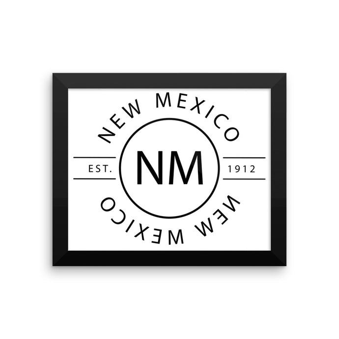 New Mexico - Framed Print - Reflections