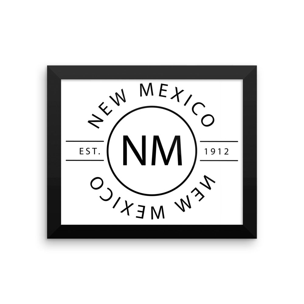 New Mexico - Framed Print - Reflections