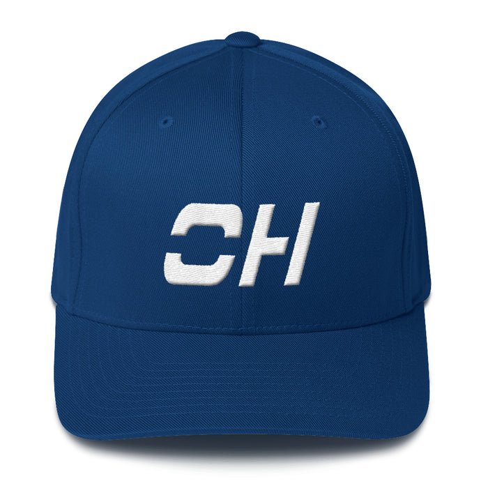 Ohio - Structured Twill Cap - White Embroidery - OH - Many Hat Color Options Available