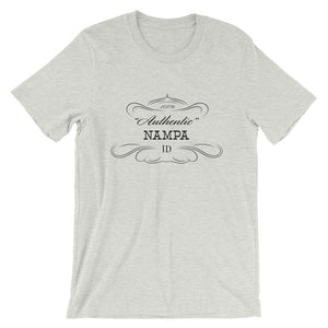 Idaho - Nampa ID - Short-Sleeve Unisex T-Shirt - "Authentic"