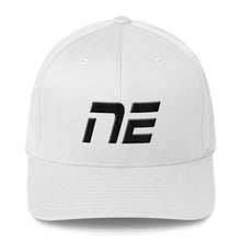 Nebraska - Structured Twill Cap - Black Embroidery - NE - Many Hat Color Options Available