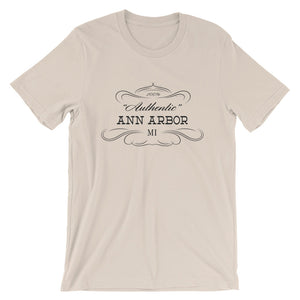 Michigan - Ann Arbor MI - Short-Sleeve Unisex T-Shirt - "Authentic"