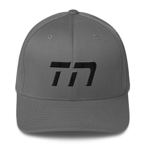 Tennessee - Structured Twill Cap - Black Embroidery - TN - Many Hat Color Options Available