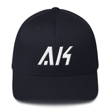 Alaska - Structured Twill Cap - White Embroidery - AK - Many Hat Color Options Available
