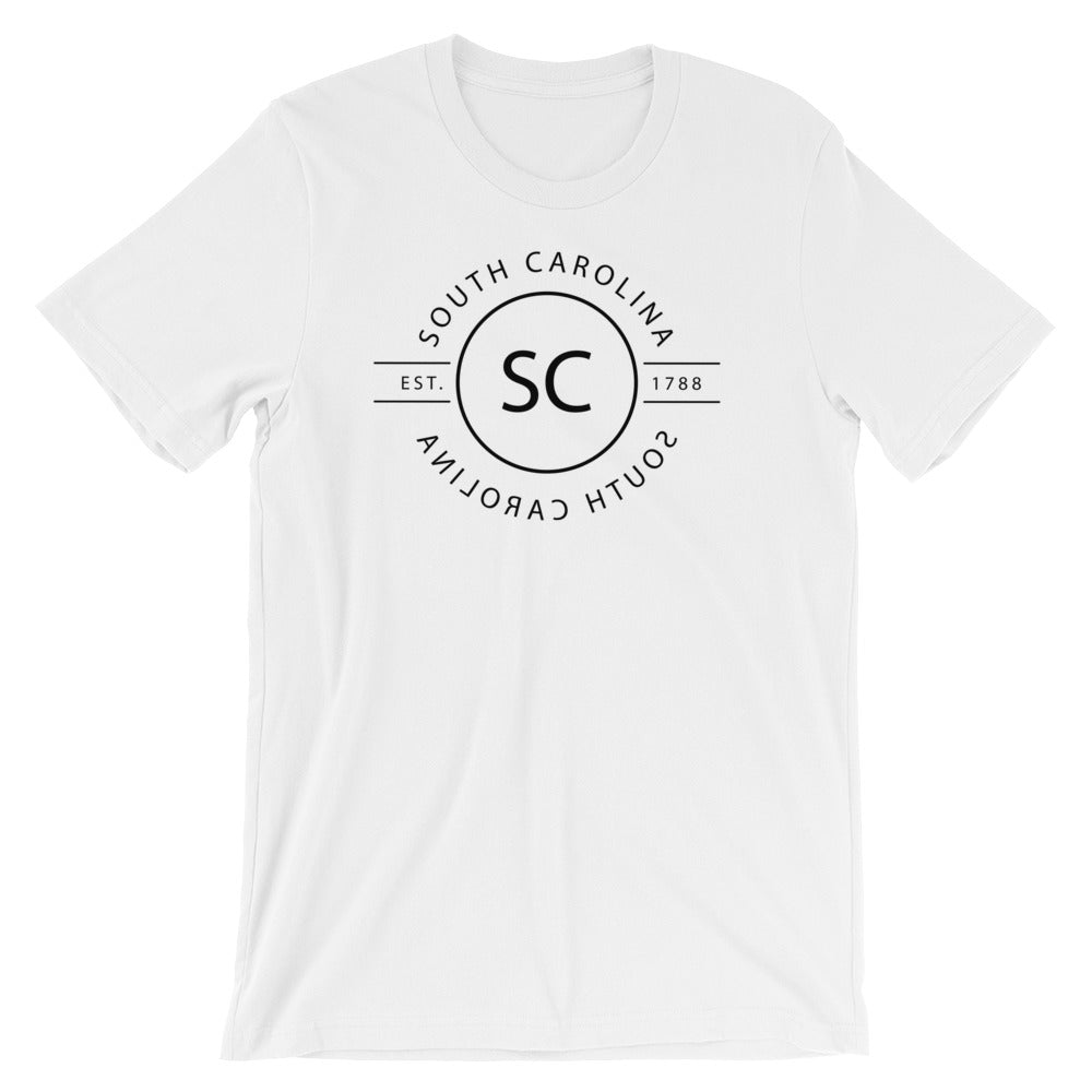 South Carolina - Short-Sleeve Unisex T-Shirt - Reflections