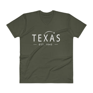 Texas - V-Neck T-Shirt - Established