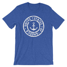 USA Designs - Short-Sleeve Unisex T-Shirt - Anchor