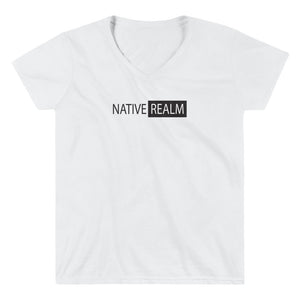 Native Realm - Women's Casual V-Neck Shirt - NR4