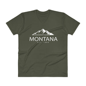 Montana - V-Neck T-Shirt - Established
