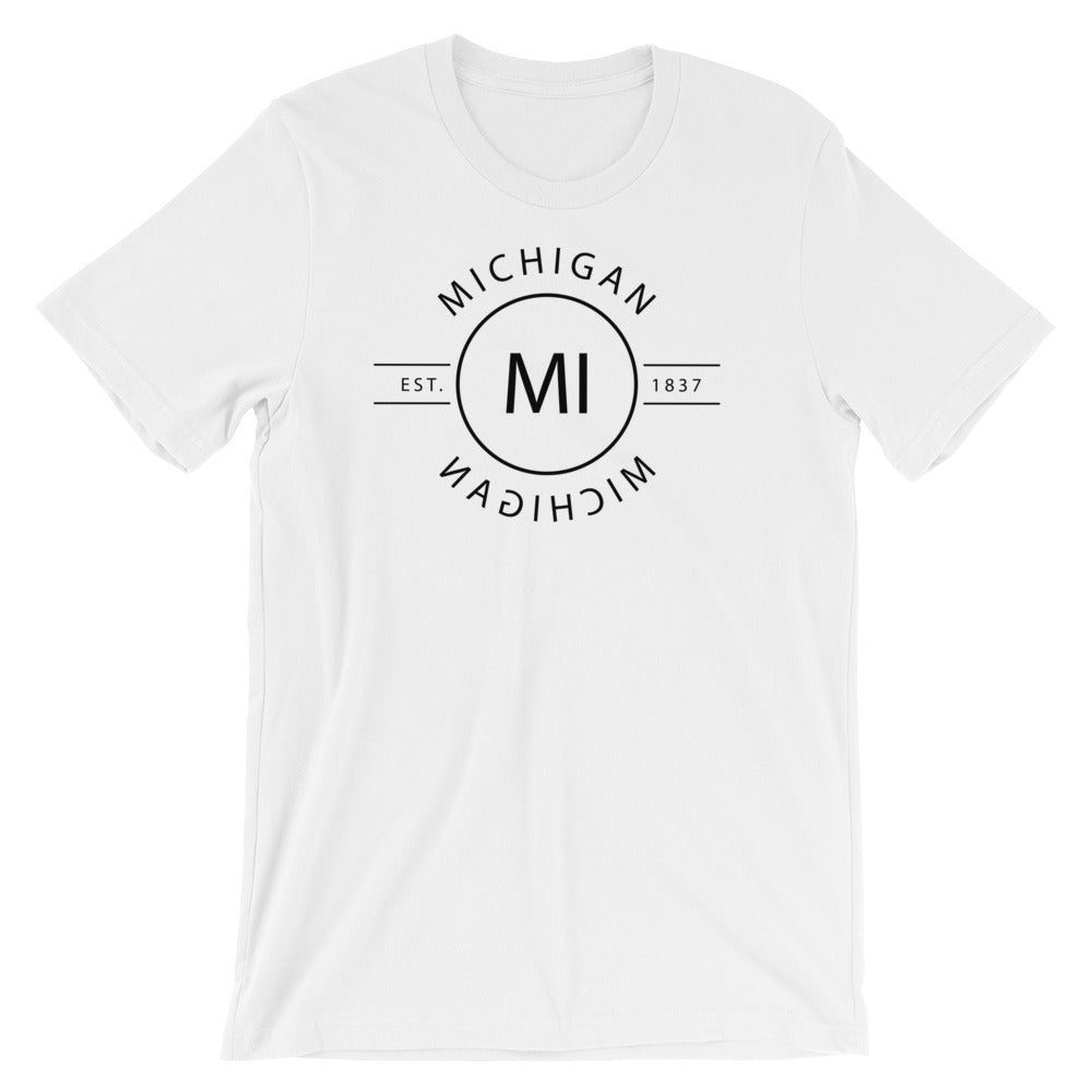 Michigan - Short-Sleeve Unisex T-Shirt - Reflections