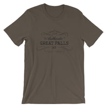 Montana - Great Falls MT - Short-Sleeve Unisex T-Shirt - "Authentic"