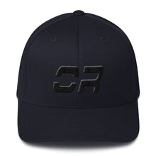Oregon - Structured Twill Cap - Black Embroidery - OR - Many Hat Color Options Available
