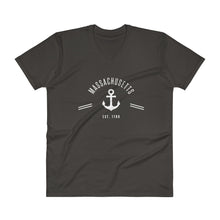 Massachusetts - V-Neck T-Shirt - Established