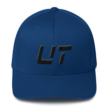 Utah - Structured Twill Cap - Black Embroidery - UT - Many Hat Color Options Available