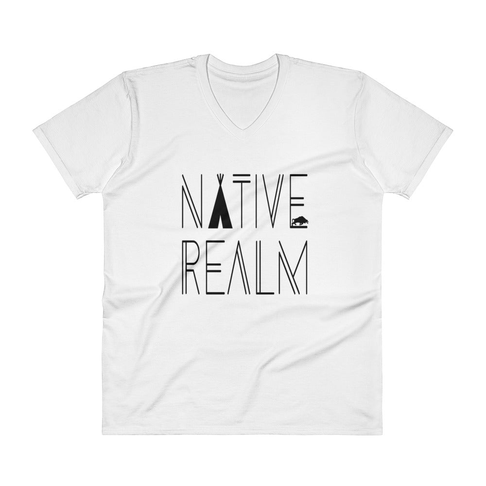 Native Realm - V-Neck T-Shirt - NR3