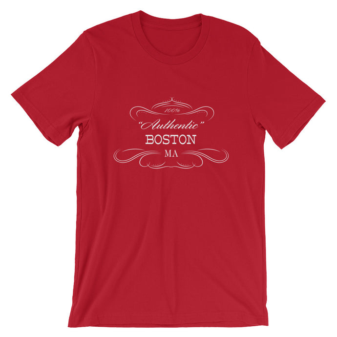 Massachusetts - Boston MA - Short-Sleeve Unisex T-Shirt - 