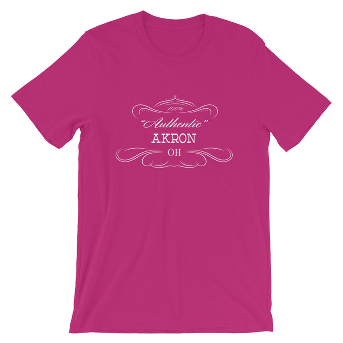 Ohio - Akron OH - Short-Sleeve Unisex T-Shirt - 