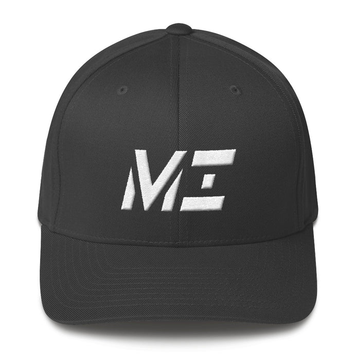Michigan - Structured Twill Cap - White Embroidery - MI - Many Hat Color Options Available