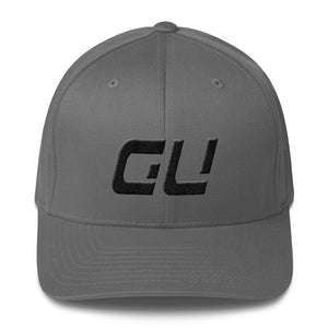 Guam - Structured Twill Cap - Black Embroidery - GU - Many Hat Color Options Available
