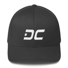 Washington DC - Structured Twill Cap - White Embroidery - DC - Many Hat Color Options Available