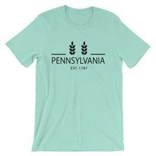 Pennsylvania - Short-Sleeve Unisex T-Shirt - Established