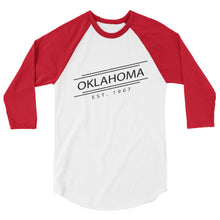 Oklahoma - 3/4 Sleeve Raglan Shirt - Established