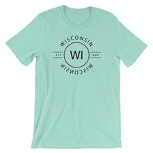 Wisconsin - Short-Sleeve Unisex T-Shirt - Reflections