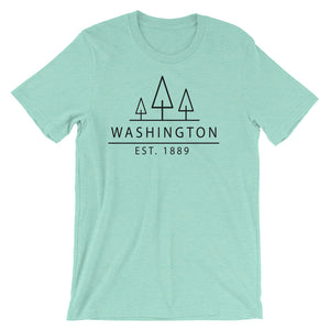 Washington - Short-Sleeve Unisex T-Shirt - Established