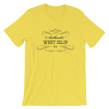 New York - West Islip NY - Short-Sleeve Unisex T-Shirt - "Authentic" T-Shirt