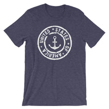 USA Designs - Short-Sleeve Unisex T-Shirt - Anchor