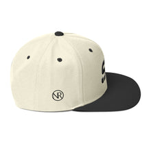 South Dakota - Flat Brim Hat - Black Embroidery - SD - Many Hat Color Options Available
