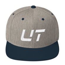 Utah - Flat Brim Hat - White Embroidery - UT - Many Hat Color Options Available