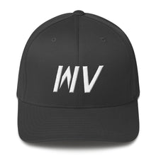 West Virginia - Structured Twill Cap - White Embroidery - WV - Many Hat Color Options Available