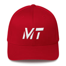 Montana - Structured Twill Cap - White Embroidery - MT - Many Hat Color Options Available