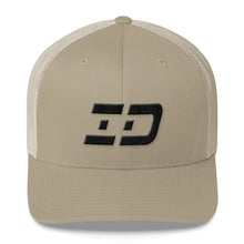 Idaho - Mesh Back Trucker Cap - Black Embroidery - ID - Many Hat Color Options Available
