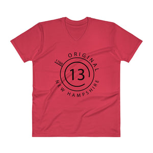 New Hampshire - V-Neck T-Shirt - Original 13