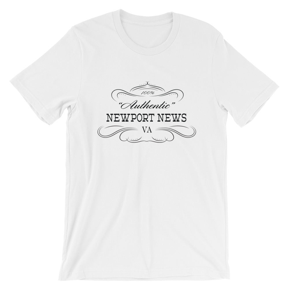 Virginia - Newport News VA - Short-Sleeve Unisex T-Shirt - 