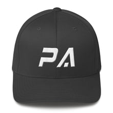 Pennsylvania - Structured Twill Cap - White Embroidery - PA - Many Hat Color Options Available