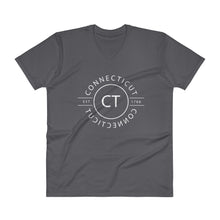 Connecticut - V-Neck T-Shirt - Reflections