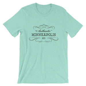 Minnesota - Minneapolis MN - Short-Sleeve Unisex T-Shirt - "Authentic"