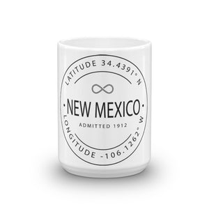 New Mexico - Mug - Latitude & Longitude