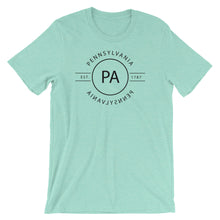 Pennsylvania - Short-Sleeve Unisex T-Shirt - Reflections