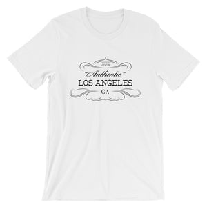 California - Los Angeles CA - Short-Sleeve Unisex T-Shirt - "Authentic"