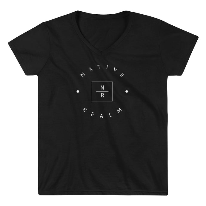 Native Realm - Women's Casual V-Neck Shirt - NR1